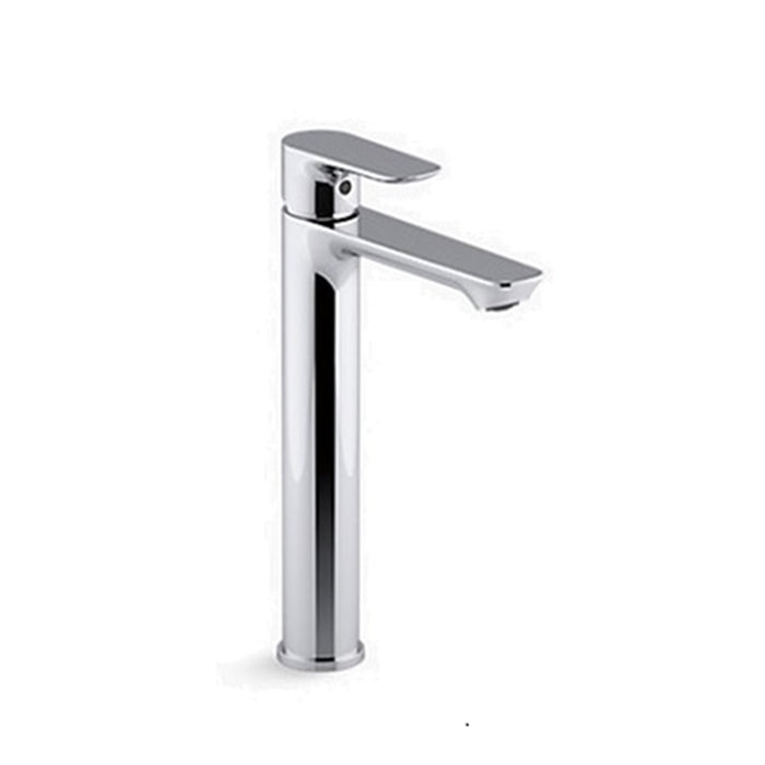 Kohler Aleo S Tall Basin Mixer Chrome/Matte Black/Brushed Nickel Tapware