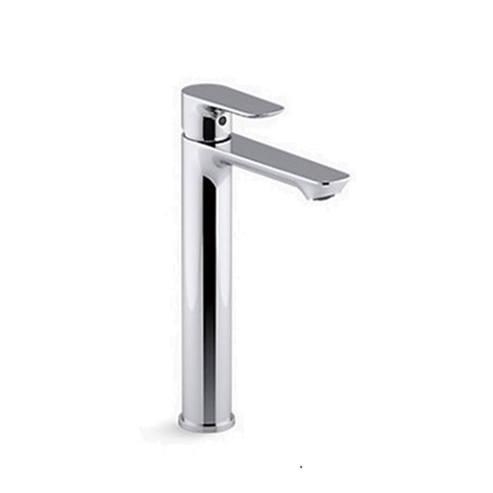 Kohler Aleo S Tall Basin Mixer Chrome/Matte Black/Brushed Nickel Tapware