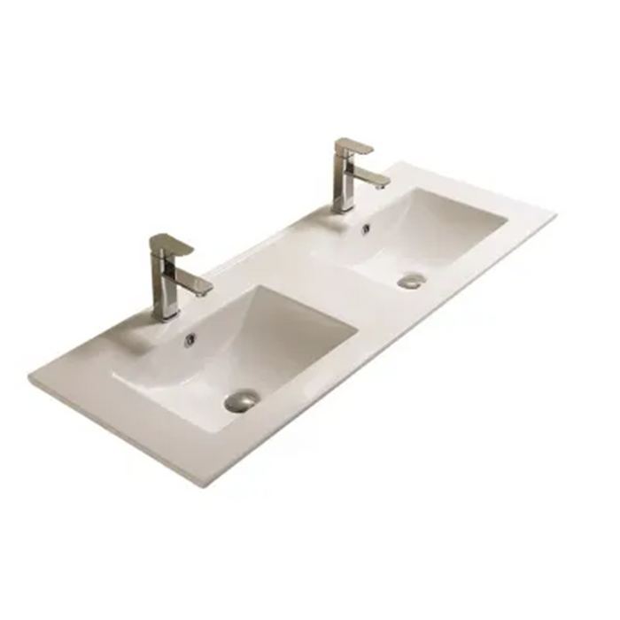 1200*455*470mm Lukka Chester Federation Matt Black PVC Wall Hung Vanity