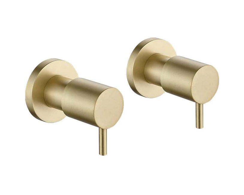 HC Luxury Brushed Gold Round Wall Top Assemblies