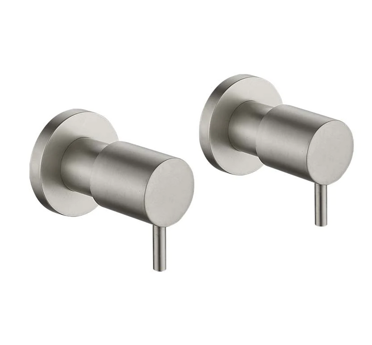 HC Luxury Brushed Nickel Round Wall Top Assemblies
