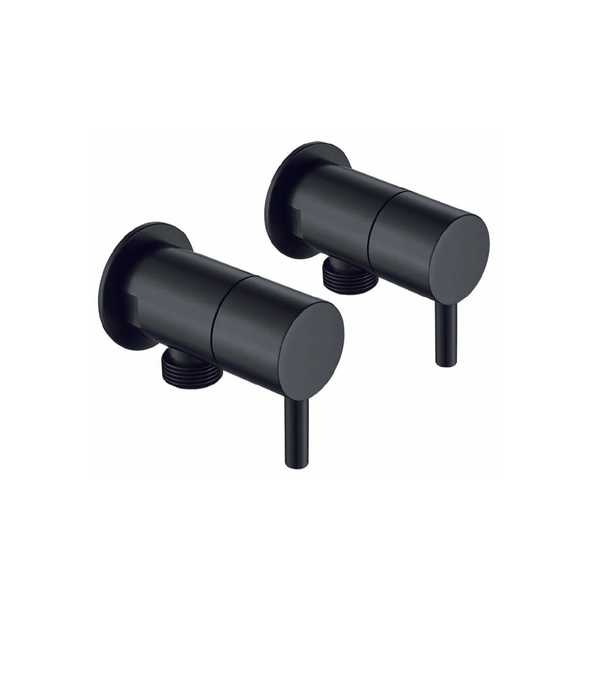 HC Luxury Black Round Washing Machine Set