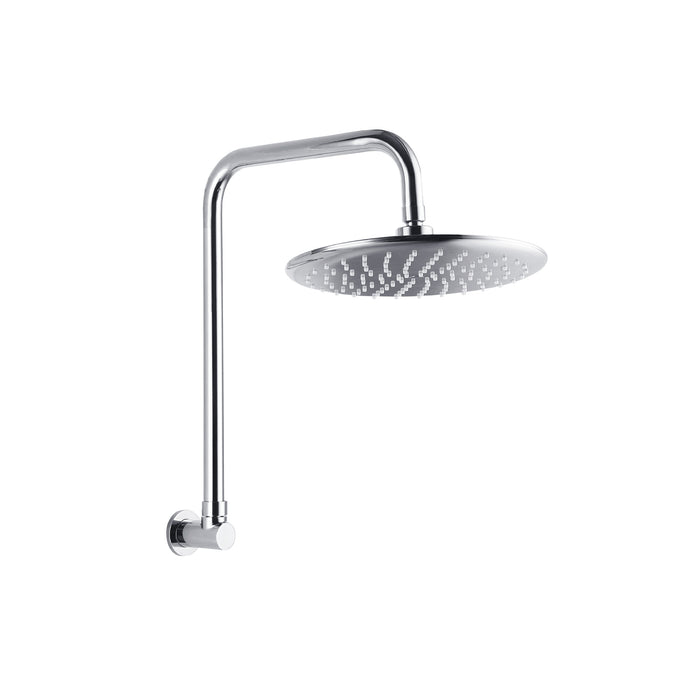 LW Loui Gooseneck Chrome/Matt Black/Brushed Gold/Brushed Nickel/Gunmetal Grey Round Shower Set