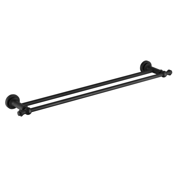 MED48 Medoc Single Towel Rail Chrome/Matt Black/Brushed Nickel/Brushed Bronze
