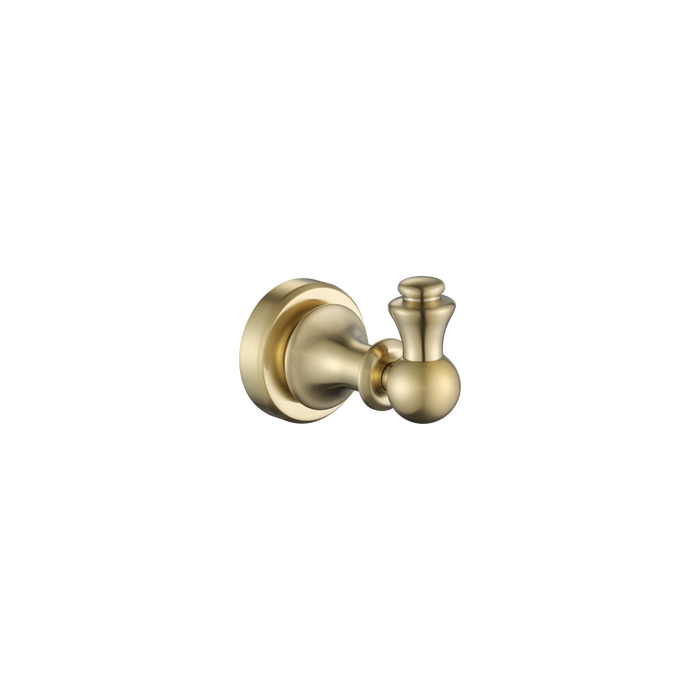 MED53 Medoc Single Robe Hook Chrome/Matt Black/Brushed Nickel/Brushed Bronze