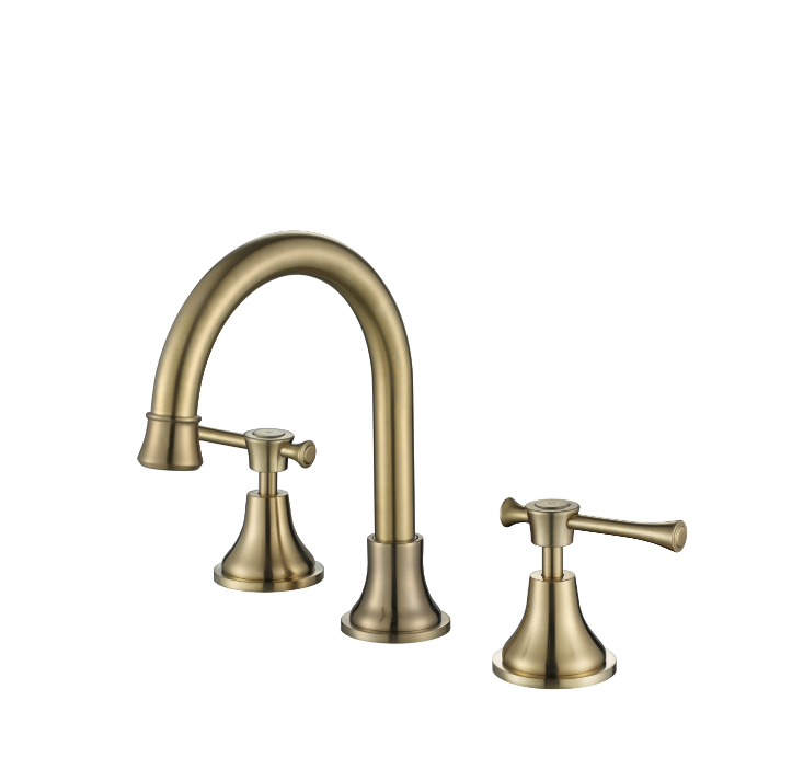 Modernnational Montpellier Brushed Bronze Solid Brass Basin Set