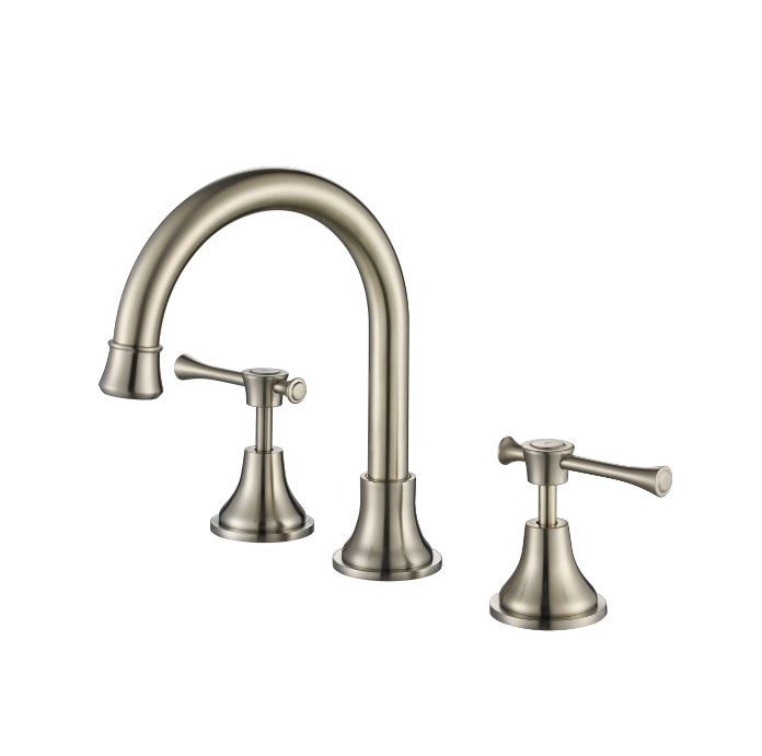 Modernnational Montpellier Brushed Nickel Solid Brass Basin Set