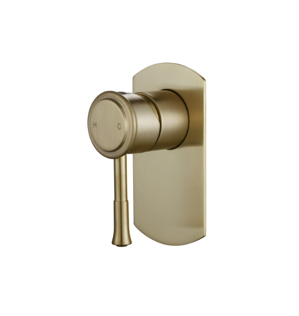 Modernnational Montpellier Brushed Bronze Solid Brass Shower Mixer