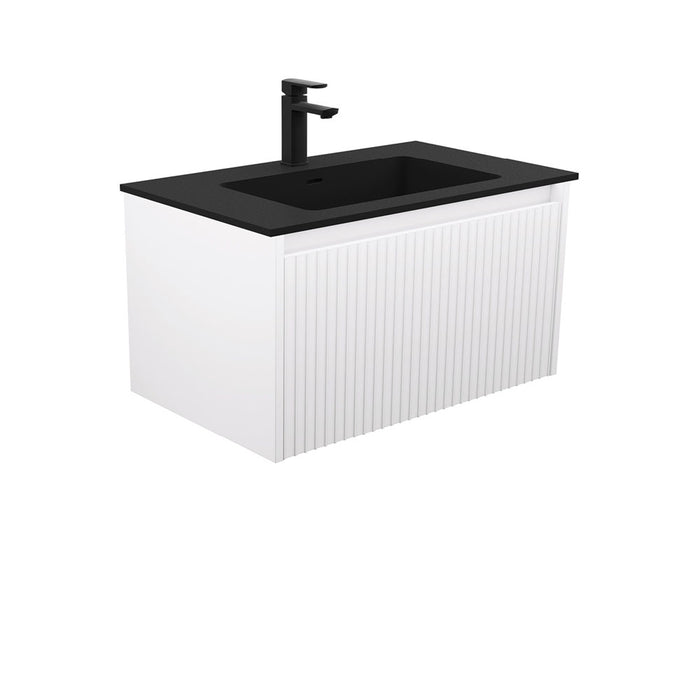 750-1500*460*420mm FIE Alina Satin White Cabinet Only and Ceramic / Stone Top Available Wall Hung Vanity