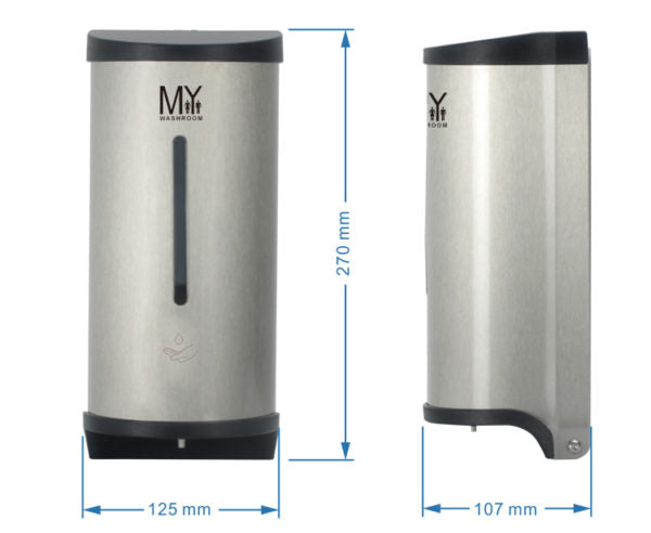 125*107*270mm Automatic Hand Clean Soap Dispenser with Floor Stand