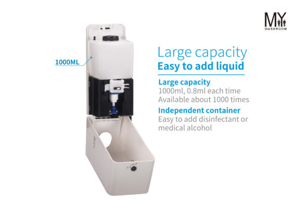 1000ml Touchless Automatic Soap Dispensers With Floor Standing