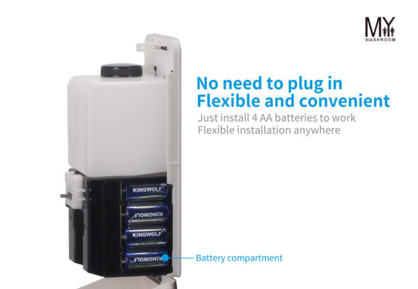 122*112*280mm Touchless Automatic Soap Dispenser With Floor Stand