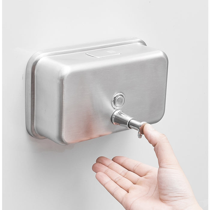 Liquid Manual Soap Dispenser 304 Stainless Steel