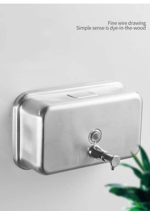 Liquid Manual Soap Dispenser 304 Stainless Steel