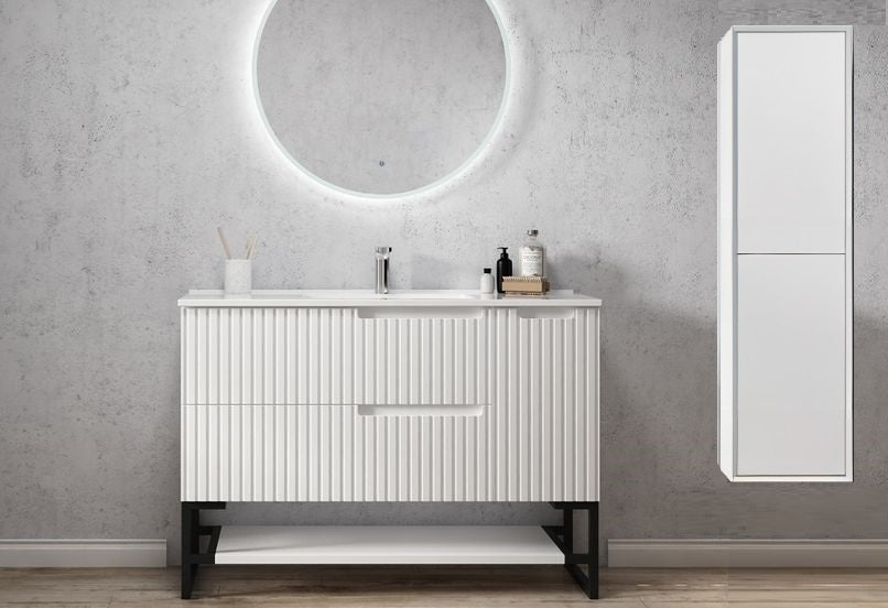 120Omm otti Noosa Vanity Wall Hung Cabinet With Led Mirror and Tall Boy