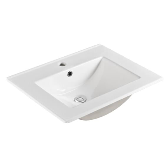 600-1500*460*180mm Gloss White Ceramic Top