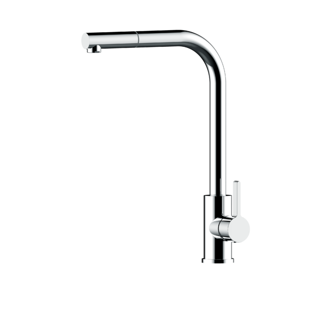 Suprema XCLAIMER XPRESS FIT Satin/Black-Bling/Gun Metal/Rose Gold/Brushed Gold/Polished Stainless Steel Straight Neck Retractable Mini Pull Out Mixer