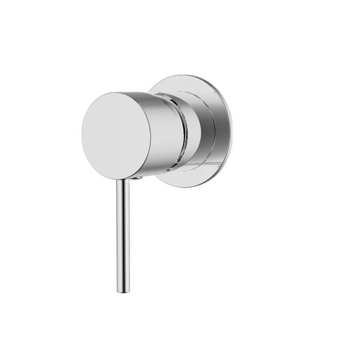 IKON-Hali Wall Mixer with 60mm Cover Plate Chrome/Brushed Nickel/Brushed Gold/Gun Metal/Matt Black - HD reno