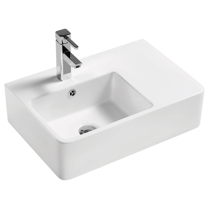 575*400*163mm FIE Delta Care Right-Hand/Left-Hand Wall Basin