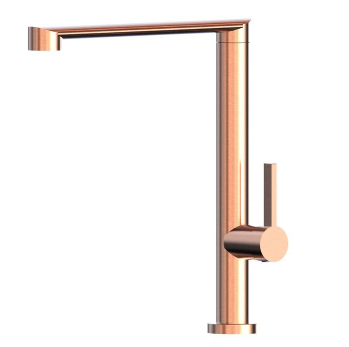 Suprema XCELSIOR XPRESS FIT Satin/Matt Black/Gun Metal/Rose Gold/Brushed Gold Stainless Steel Elegant Straight Neck Kitchen Mixer