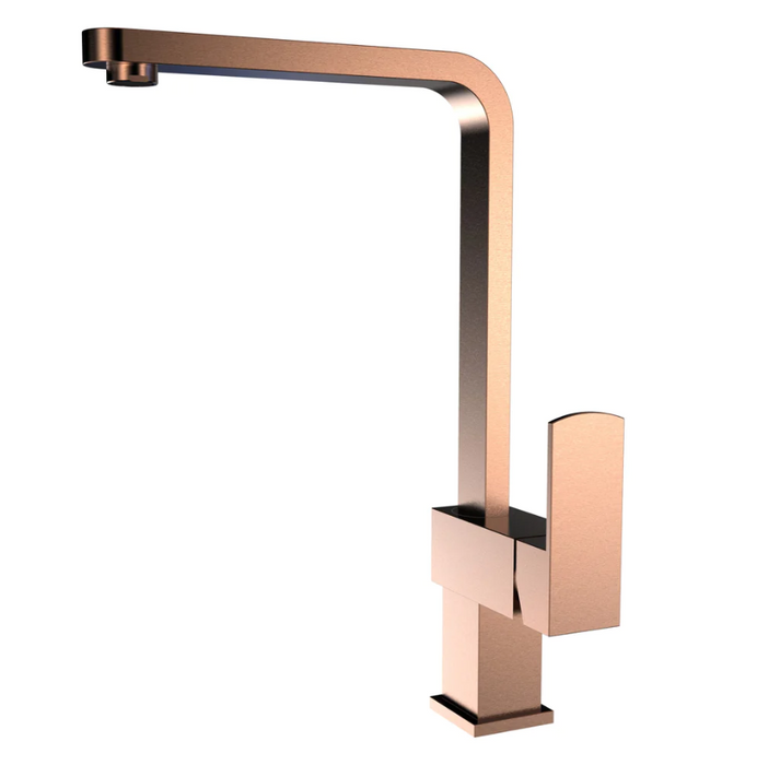 Suprema XEC XPRESS FIT Satin/Matt Black/Gun Metal/Rose Gold/Brushed Gold Stainless Steel With Linear Surface Body and Handle Kitchen Mixer
