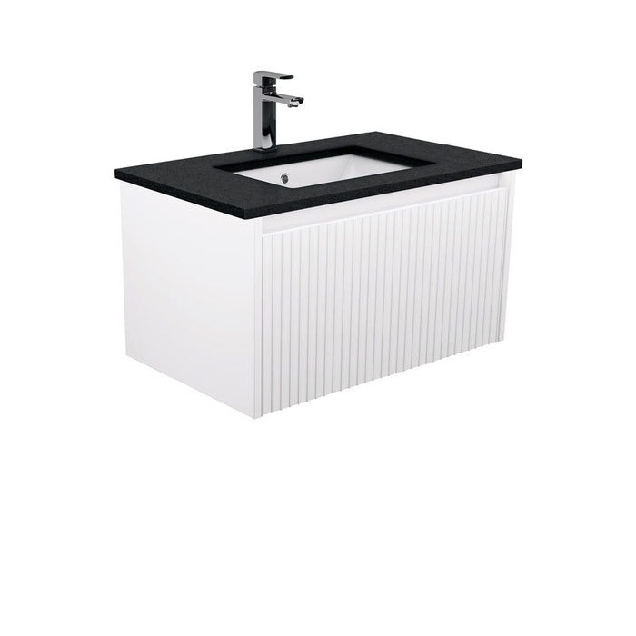 750-1500*460*420mm FIE Alina Satin White Cabinet Only and Ceramic / Stone Top Available Wall Hung Vanity
