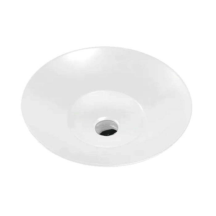 410*410*110mm Ceramic Round Semi Insert Basin Gloss White/Silver Chrome/Gold/Matte Black/Carrara/Matte White/Rose Gold