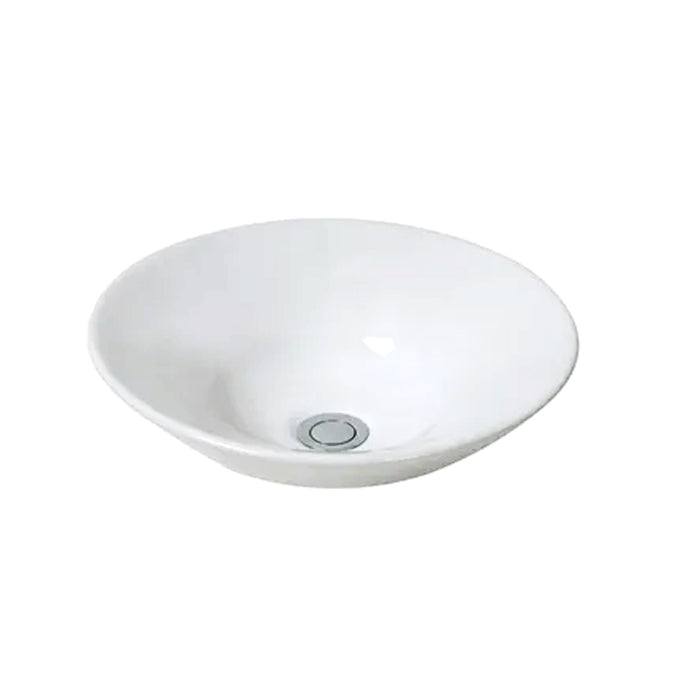 410*410*110mm Ceramic Round Semi Insert Basin Gloss White/Silver Chrome/Gold/Matte Black/Carrara/Matte White/Rose Gold