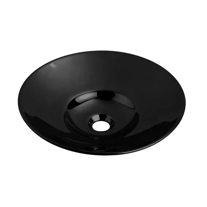 410*410*110mm Ceramic Round Semi Insert Basin Gloss White/Silver Chrome/Gold/Matte Black/Carrara/Matte White/Rose Gold