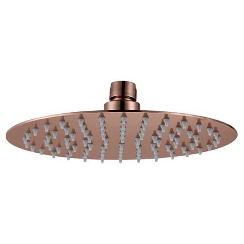 200/300mm HC Rose Gold Stainless Steel Round Shower Head