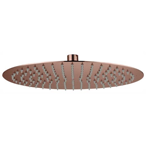 200/300mm HC Rose Gold Stainless Steel Round Shower Head