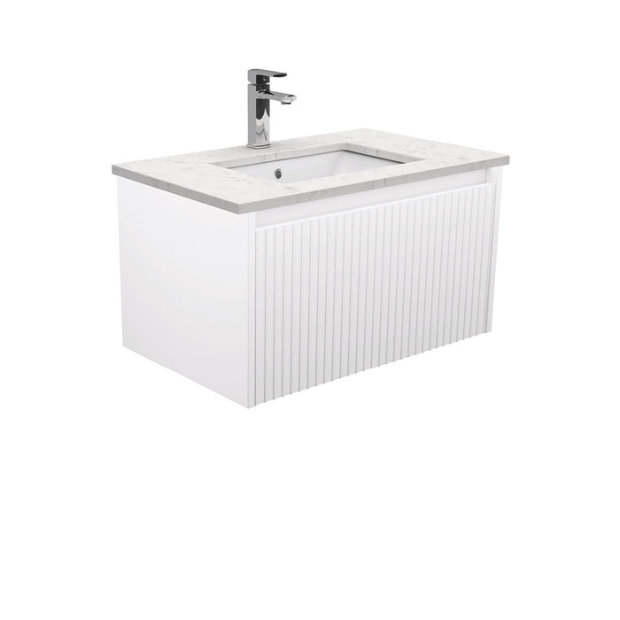 750-1500*460*420mm FIE Alina Satin White Cabinet Only and Ceramic / Stone Top Available Wall Hung Vanity