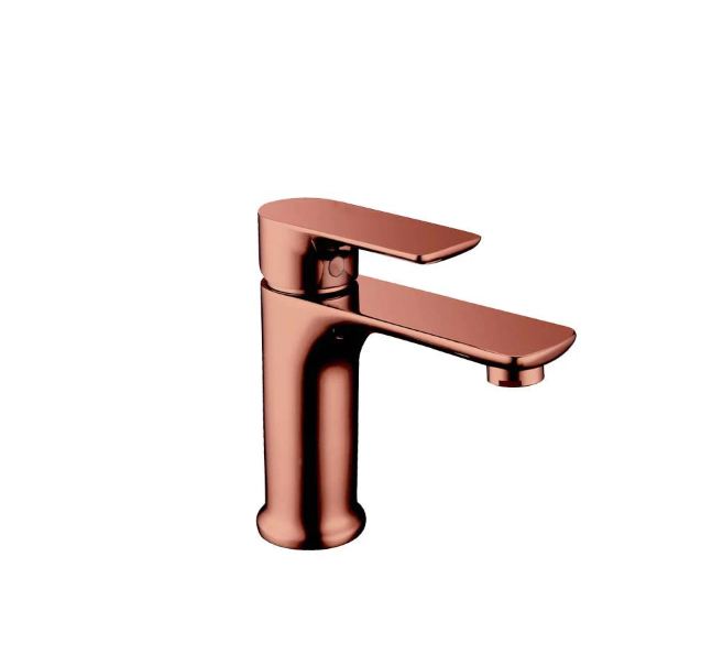 Sleek Basin Mixer (Rose Gold)