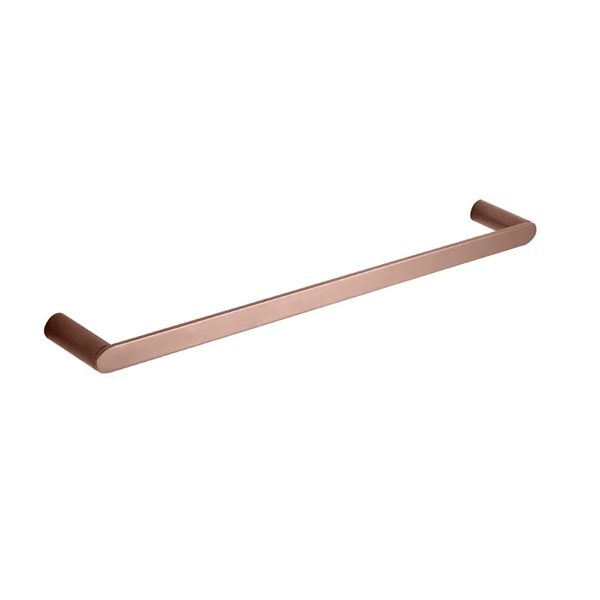 800mm Sleek Single Towel Rail(Rose Gold)