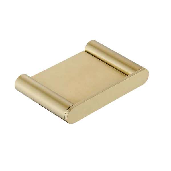 Sleek Soap Dish (Brushed Gold)