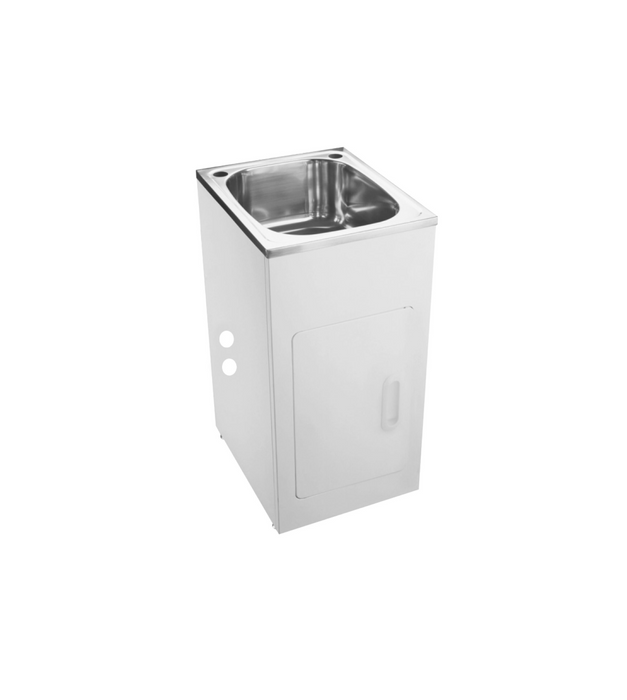 390*500*870mm 30L 304 Stainless Steel Sink with Metal Laundry Tub Cabinet