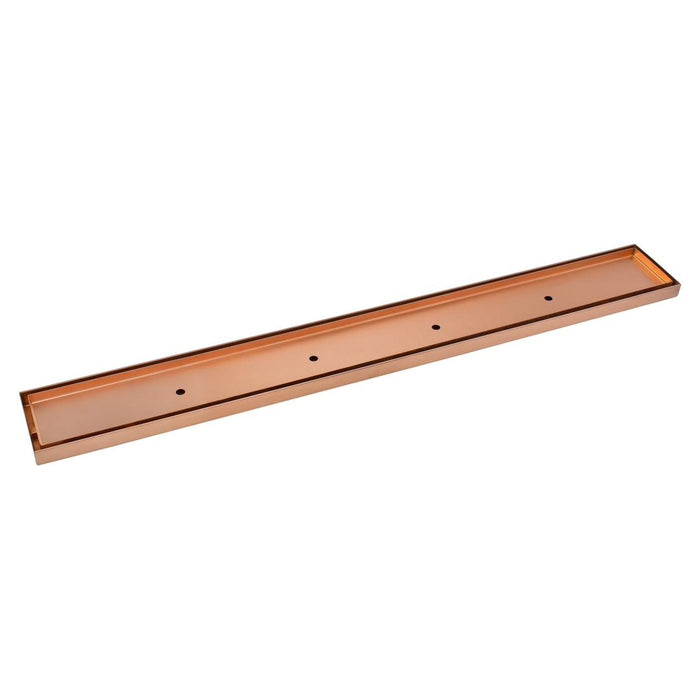 800-3000mm Somer Rose Gold DIY Tile Insert Drain Floor Waste (No Outlet)