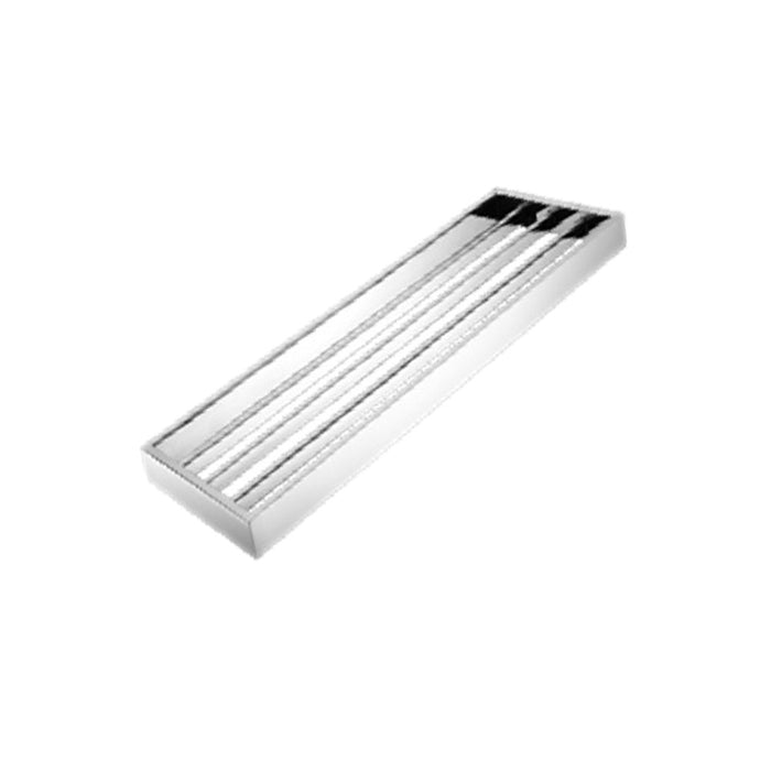 Spade Bathroom Shelf Chrome