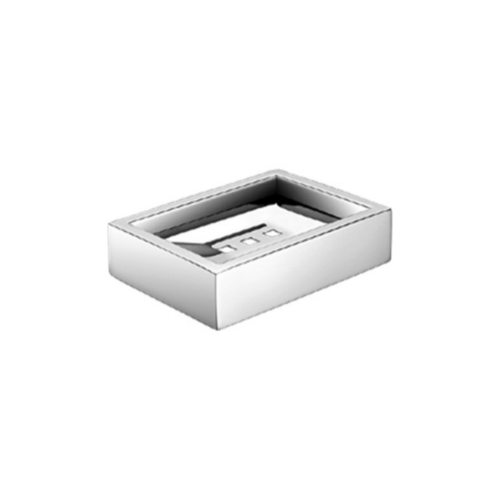 Spade Soap Dish Chrome