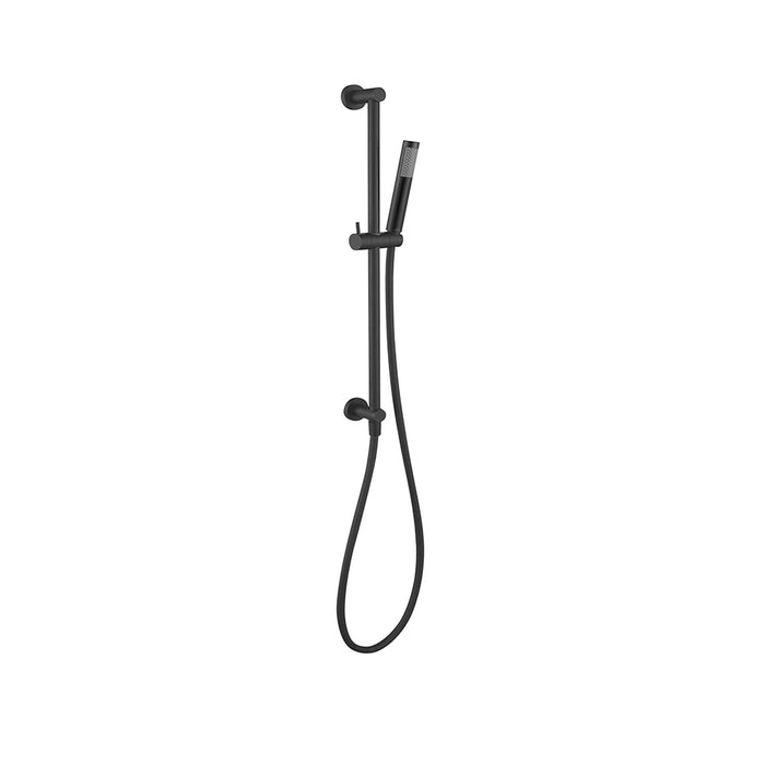 Star Mini Shower On Rail Matte Black