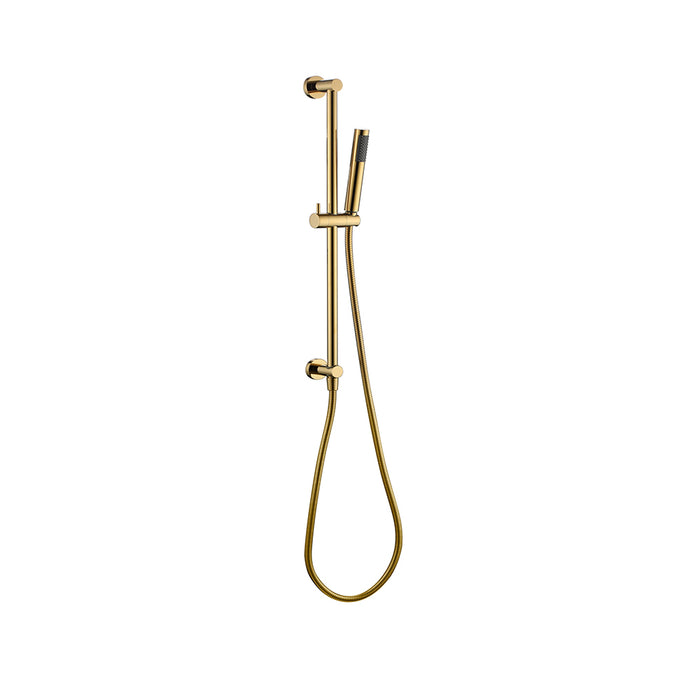 Star Mini Shower On Rail Polished Brass