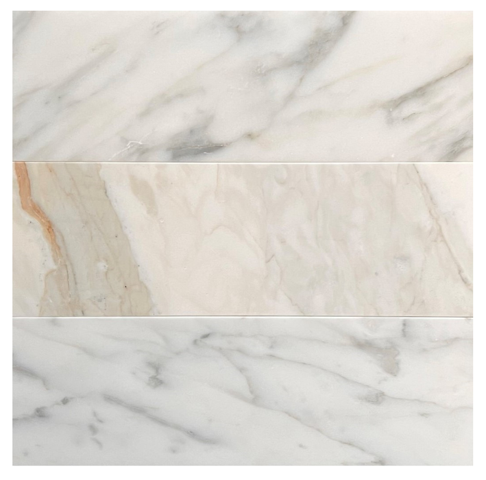 Subway Calacatta Honed 100*305*10mm