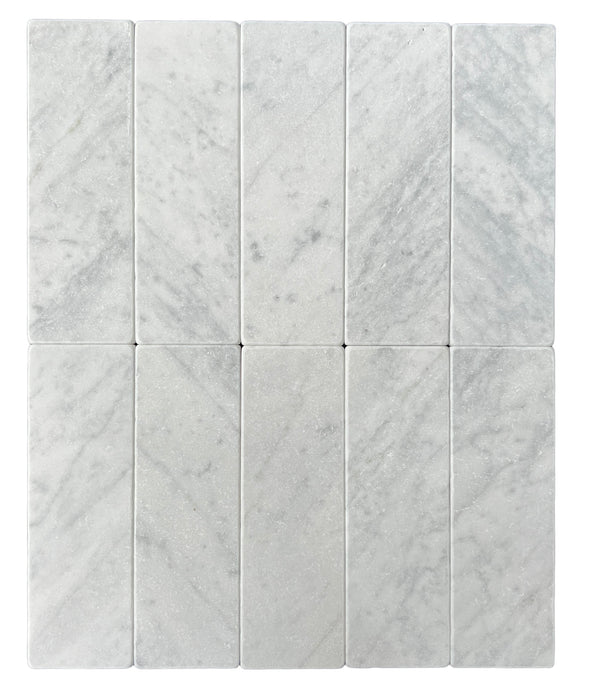 Subway Carrara Tumbled 200*65*10mm