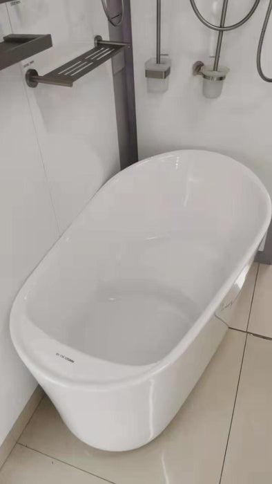 1250*740*650mm Sunny 116 Gloss White Special Shape Acrylic Freestanding Bathtub