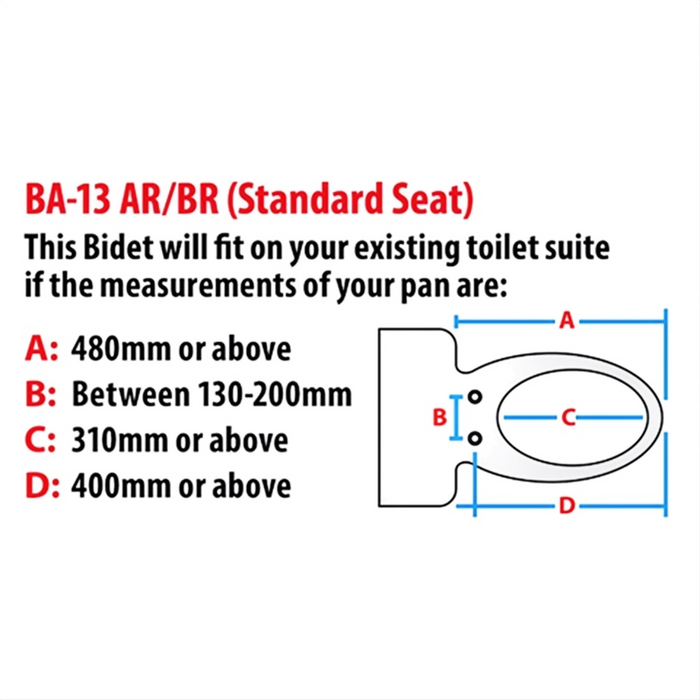 The Bidet Shop BA13A Coway Bidet Toilet Seat Cover - Warm Dryer & Hygienic Dual Nozzles