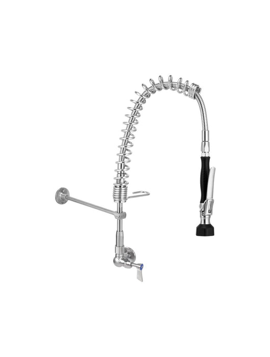 Compact Stainless Steel Single Wall Mount Pre-Rinse - HD reno