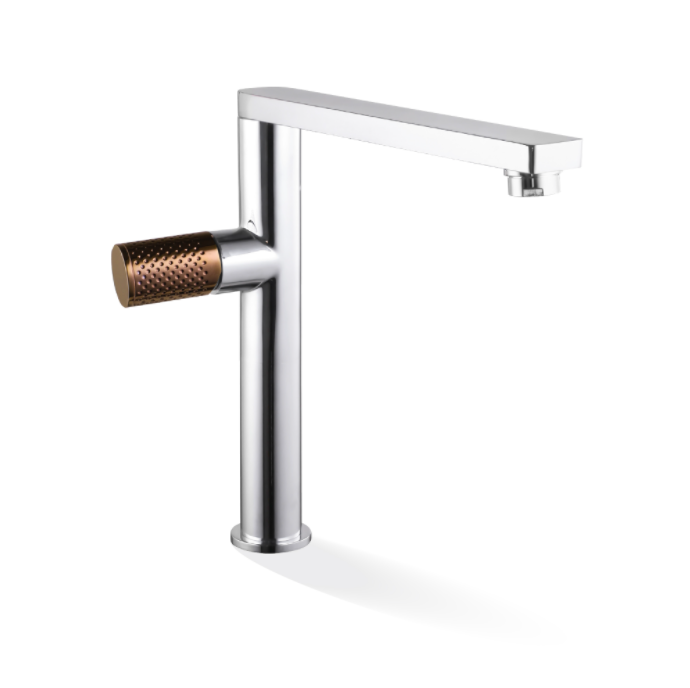 European Design The GABE Sink Mixer Chrome/Chrome and Black/Chrome and Rose Gold/Brushed Gold/Matt Black/Matt Black and Rose Gold/Brushed Nickel/Gunmetal Grey