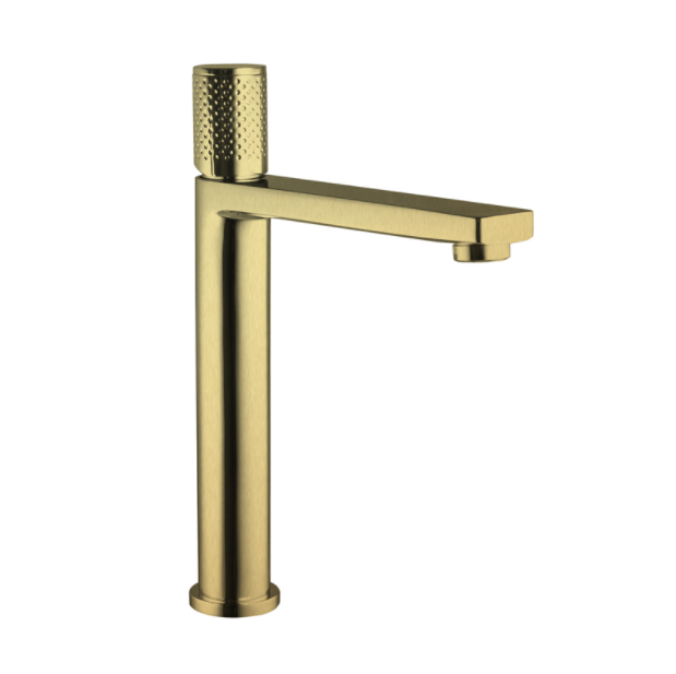 European Design The GABE Hi-Rise Basin Mixer Chrome/Chrome and Black/Chrome and Rose Gold/Brushed Gold/Matt Black/Matt Black and Rose Gold/Brushed Nickel/Gunmetal Grey