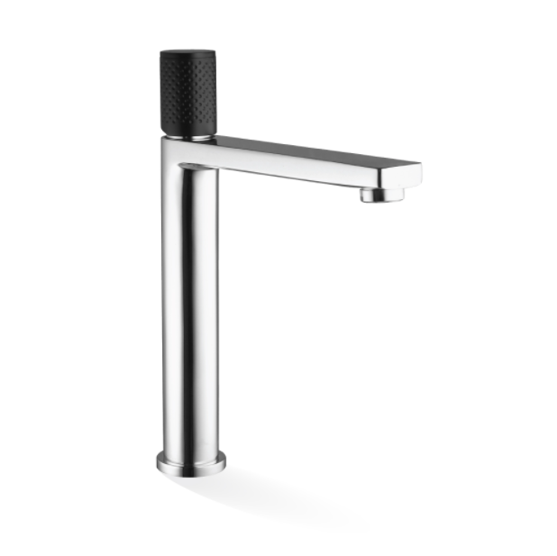 European Design The GABE Hi-Rise Basin Mixer Chrome/Chrome and Black/Chrome and Rose Gold/Brushed Gold/Matt Black/Matt Black and Rose Gold/Brushed Nickel/Gunmetal Grey