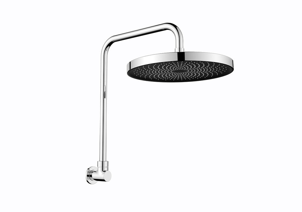 LW The Gabe Gooseneck Chrome/Matt Black/Brushed Nickel/Brushed Gold/Gunmetal Grey Round Shower